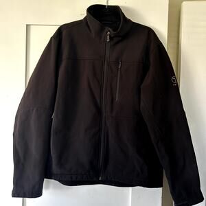 T Tech by Tumi zip front black jacket